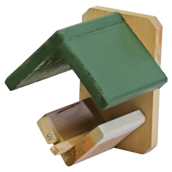 Pindakaaspot houder hout,...