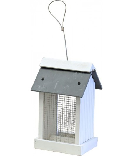 Pindahouder wit/leisteen 2-zijdig hangbaar - afmeting - 27,5 x 17,0 x 14,0 cm - gewicht - 0,916kg