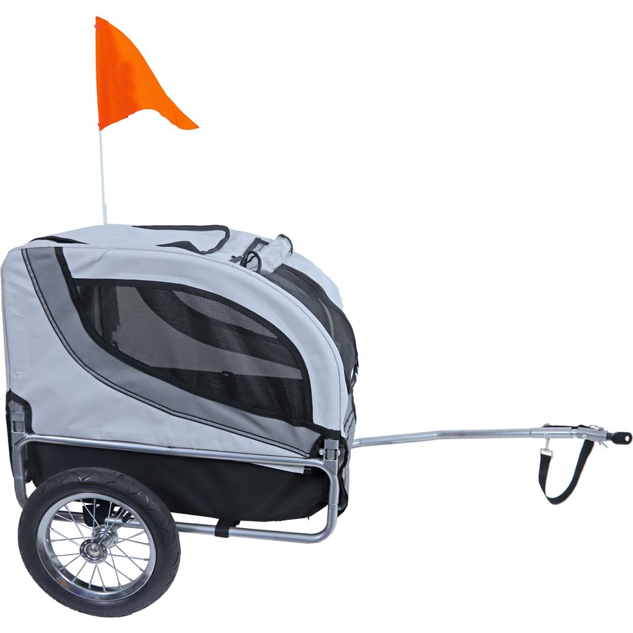 Boon fietskar Runner 1, lichtgrijs/grijs.