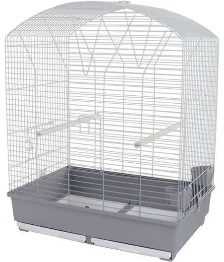 Voltregá vogelkooi 842, wit/grijs