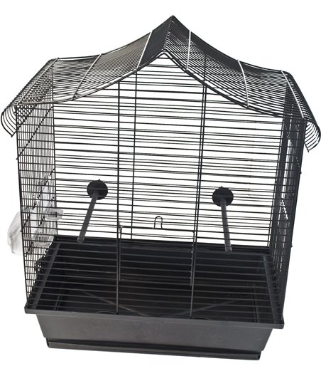 AZ vogelkooi Diana, zwart/zwart.