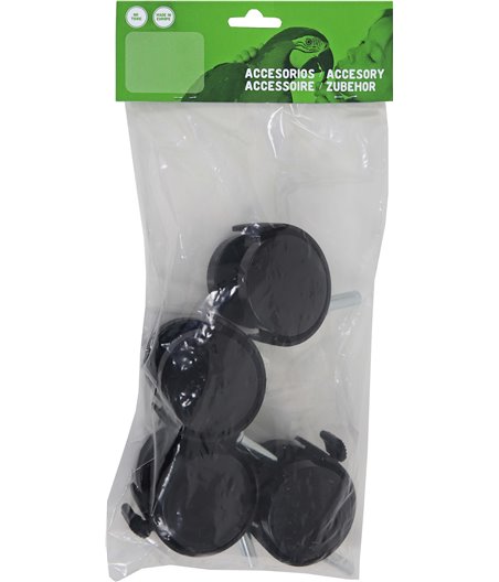 Voltregá set à 4 wielen voor volières