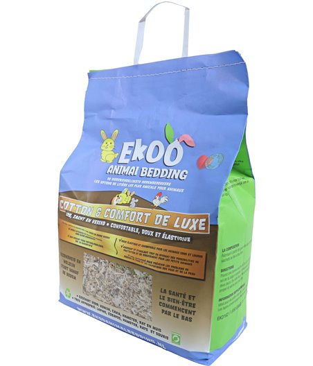 Ekoo Animal Bedding cotton and comfort luxe, 30 liter