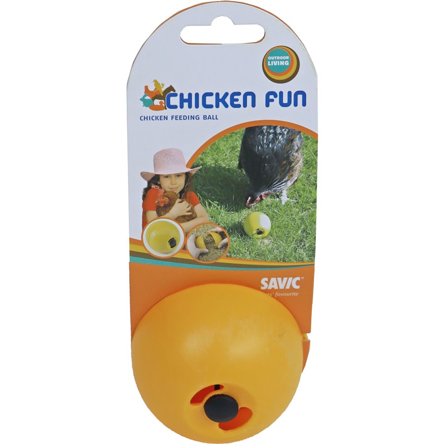 Savic kippenbal chicken fun.