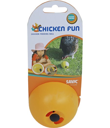 Savic kippenbal chicken fun.