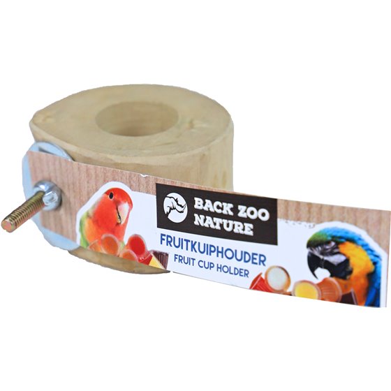 Back Zoo Nature fruitcuphouder java hout 1-cup.