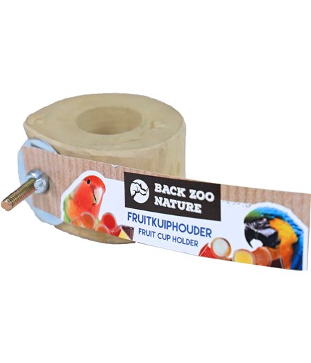 Back Zoo Nature fruitcuphouder java hout 1-cup.