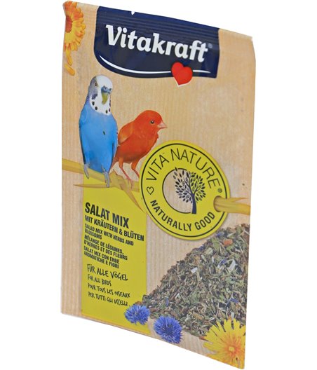 Vitakraft Salat Mix alle vogels, 5 x zakje a 10 gram
