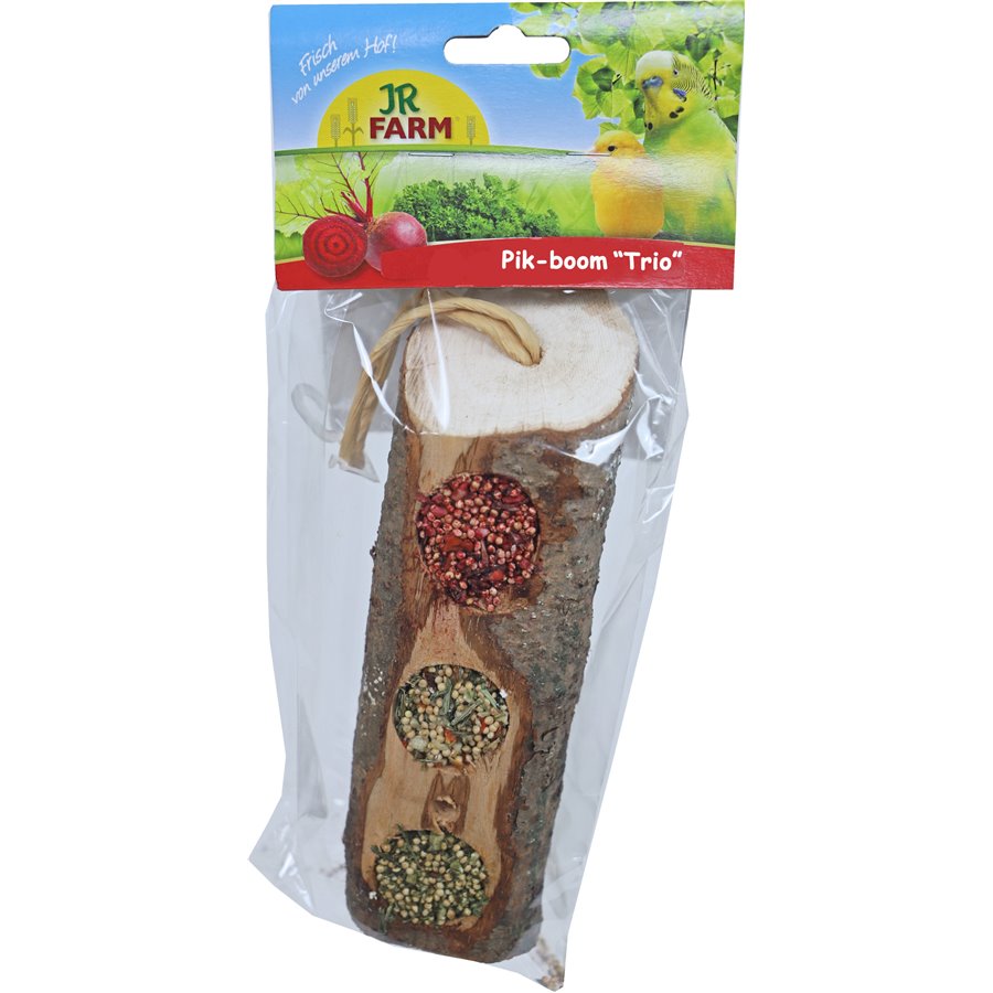 JR Farm parkiet & kanarie pik-boom 'Trio', 200 gram. 