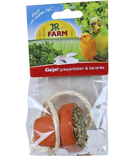 JR Farm parkiet & kanarie pot, 80 gram. 