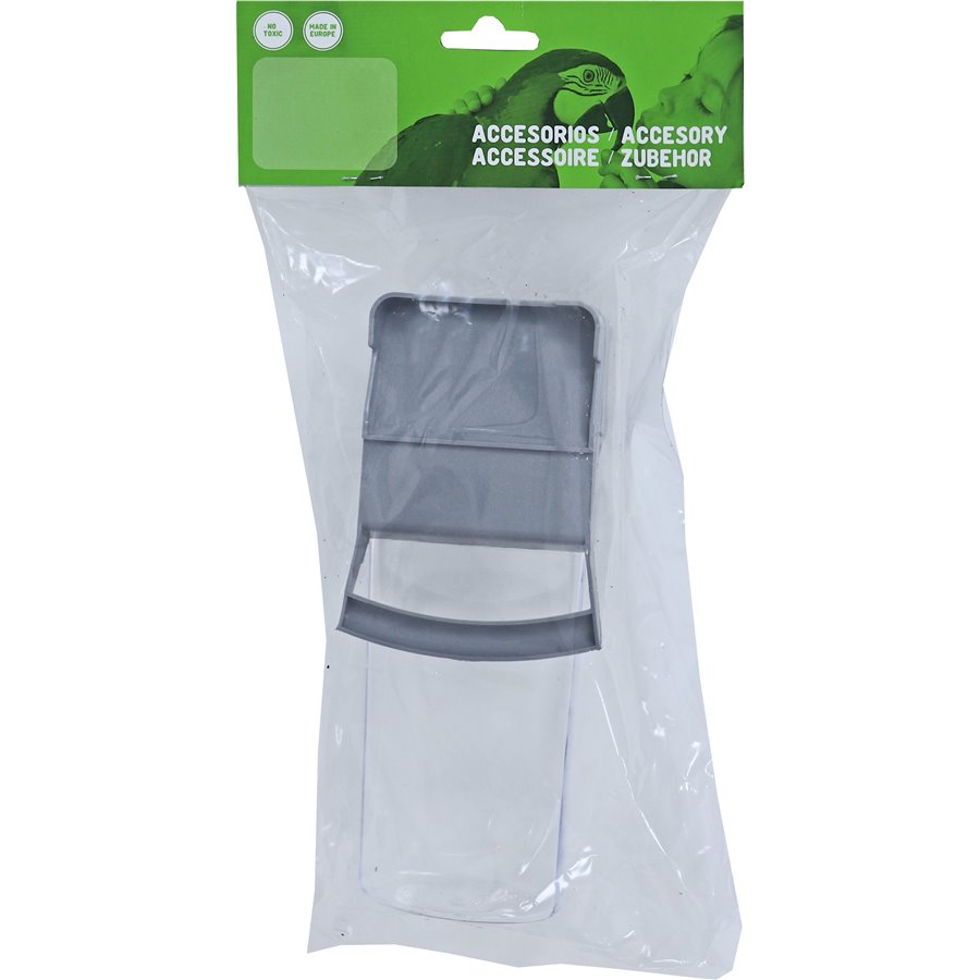 Voltregá voersilo plastic, grijs