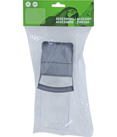 Voltregá voersilo plastic, grijs