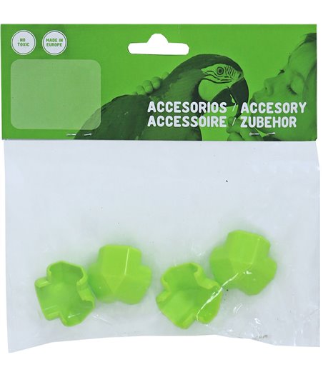 Voltregá hoekverbinder plastic groen, set a 4 stuks