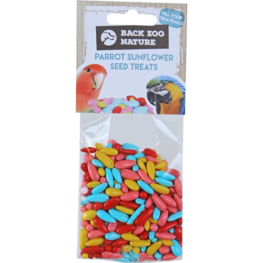 Back Zoo Nature sunflower seed treats, 100 gram.