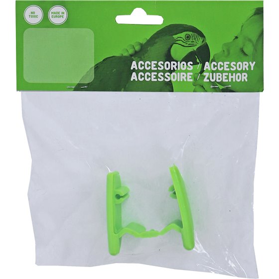 Voltregá deurklem plastic kiwi, pak a 2 stuks