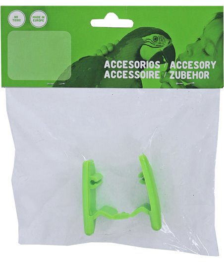 Voltregá deurklem plastic kiwi, pak a 2 stuks