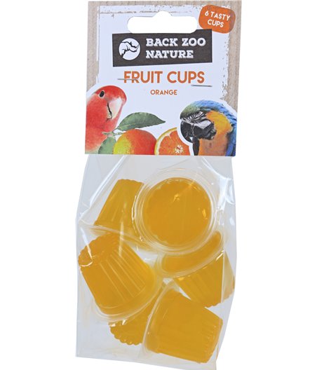 Back Zoo Nature zak à 6 fruitcup, orange
