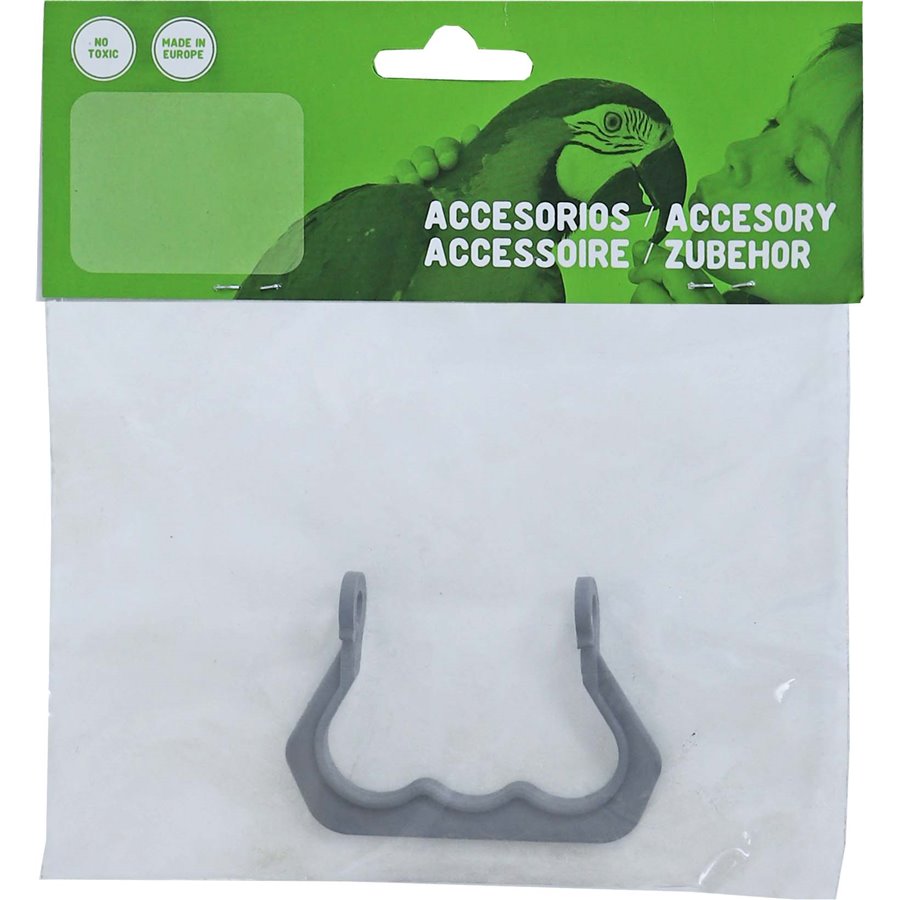 Voltregá ophanghaak plastic, grijs