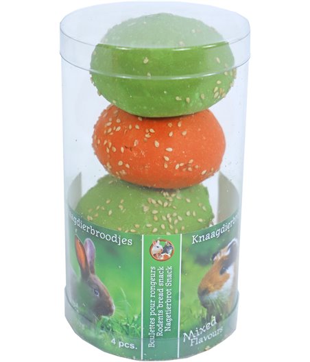 Boon knaagdierbroodjes ton a 4 stuks