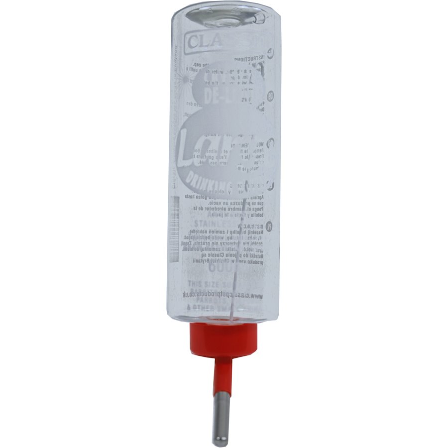 Classic drinkfontein Luxe plastic konijn, 600 ml - 7 x 7 x 27cm