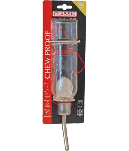 Classic drinkfontein glas, 350 ml - 6,5 x 6,5 x 35cm