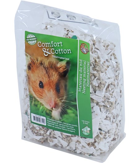 Eco Friendly nestmateriaal comfort & cotton, 140 gram