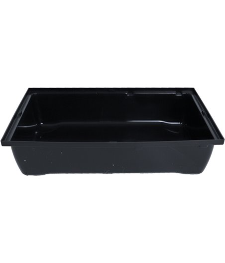Interzoo onderbak Rocky, zwart - 41,9 x 28,6 x 9,5cm