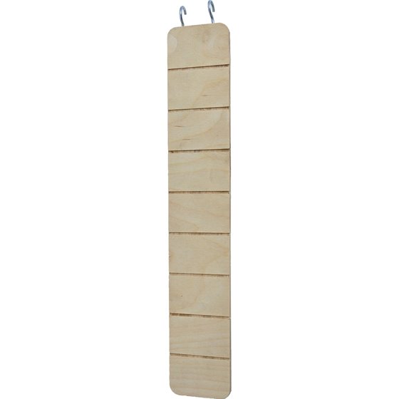 Interzoo houten ladder voor hamsterkooi Vision hexo XL - 6,5 x 40 x 1,8cm