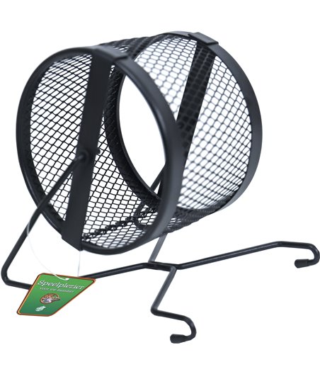 Interzoo muizenmolen metaal fijn zwart, Ø 12 cm - 13,5 x 15,3 x 14,7cm