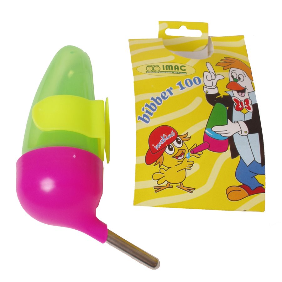 Imac drinkfontein Bibber, 100 ml - 5,5 x 5,5 x 12,5cm