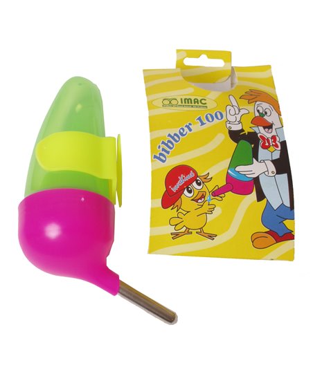 Imac drinkfontein Bibber, 100 ml - 5,5 x 5,5 x 12,5cm