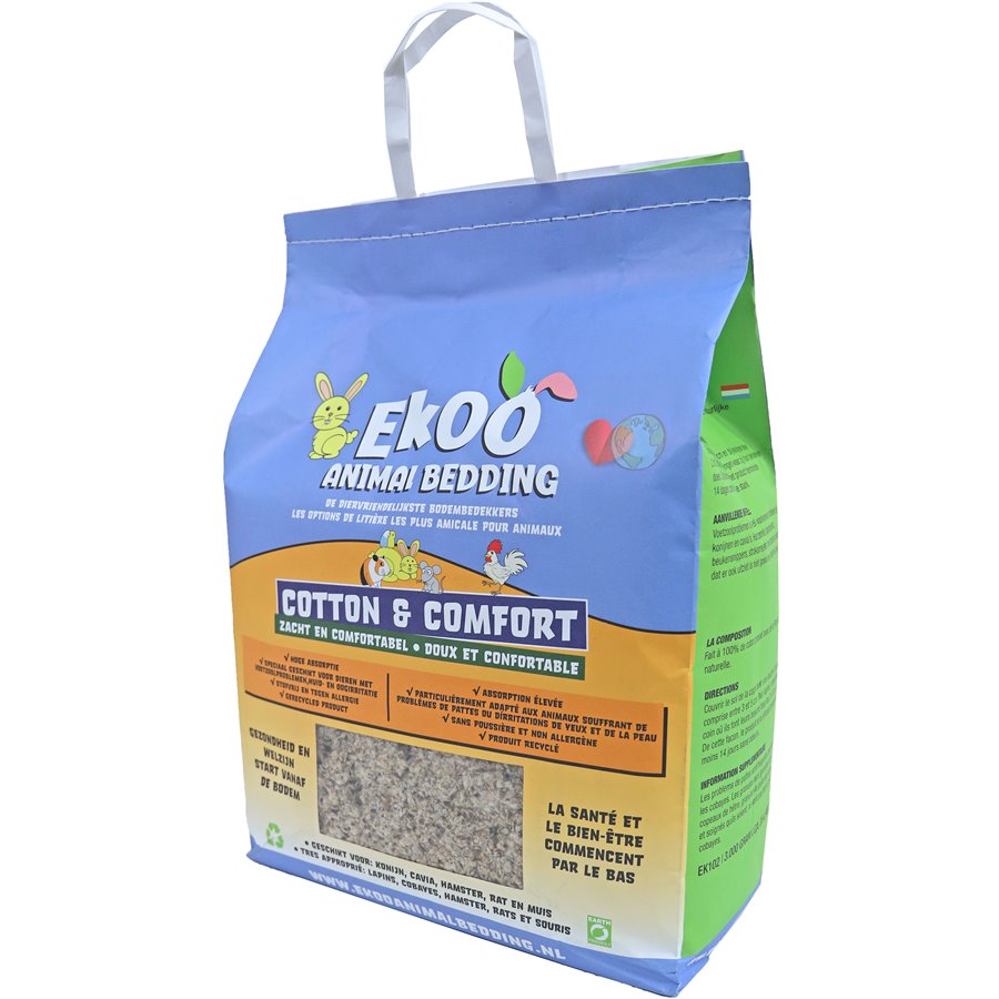 Ekoo Animal Bedding cotton and comfort, 30 liter