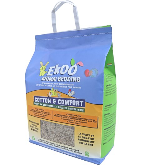 Ekoo Animal Bedding cotton and comfort, 30 liter