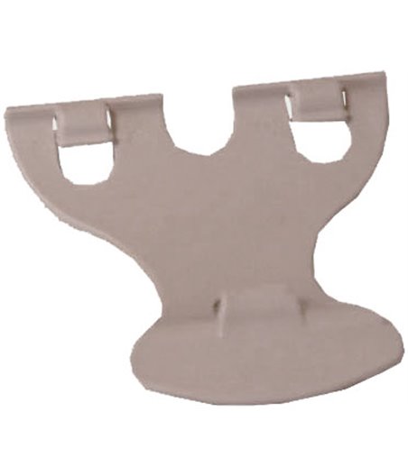 MPS plastic klem voor Sonny 80 en Baldo 100, grijs - 7,5 x 7 x 1,5cm