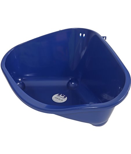 Moderna knaagdier-/kittentoilet met haak plastic blue berry, large - 49 x 34,6 x 26cm