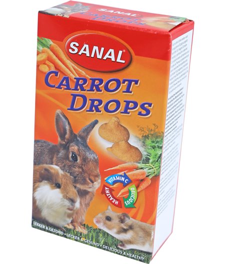 Sanal knaagdier wortel drops - 45 gram