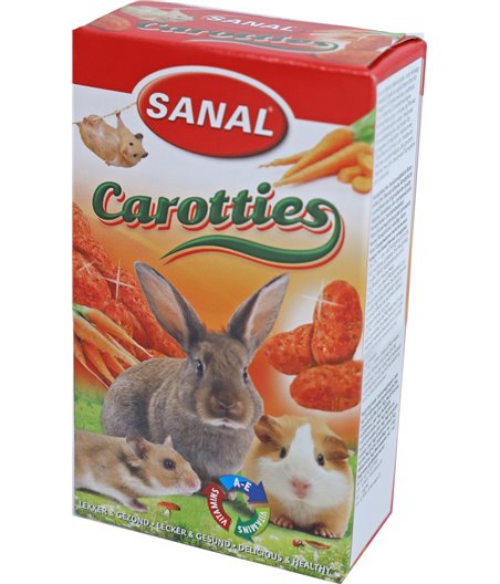 Sanal knaagdier carotties - 45 gram