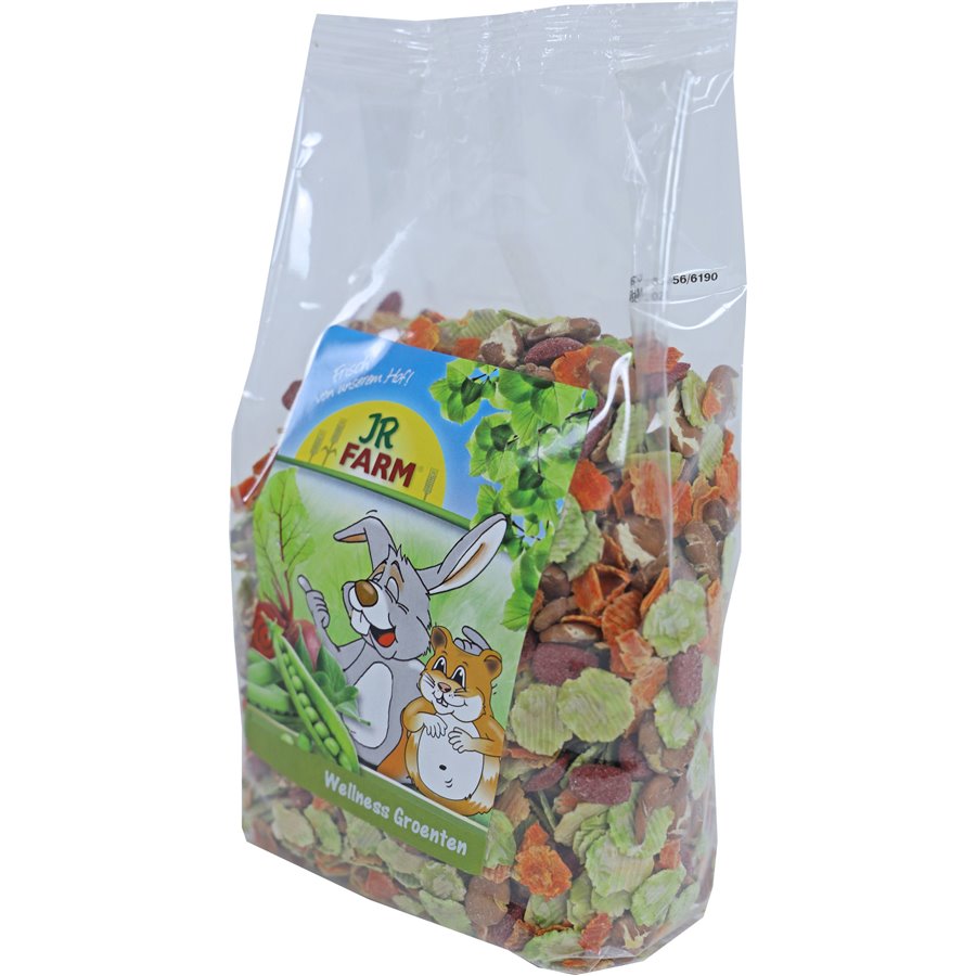 JR Farm knaagdier wellness groenten, 600 gram
