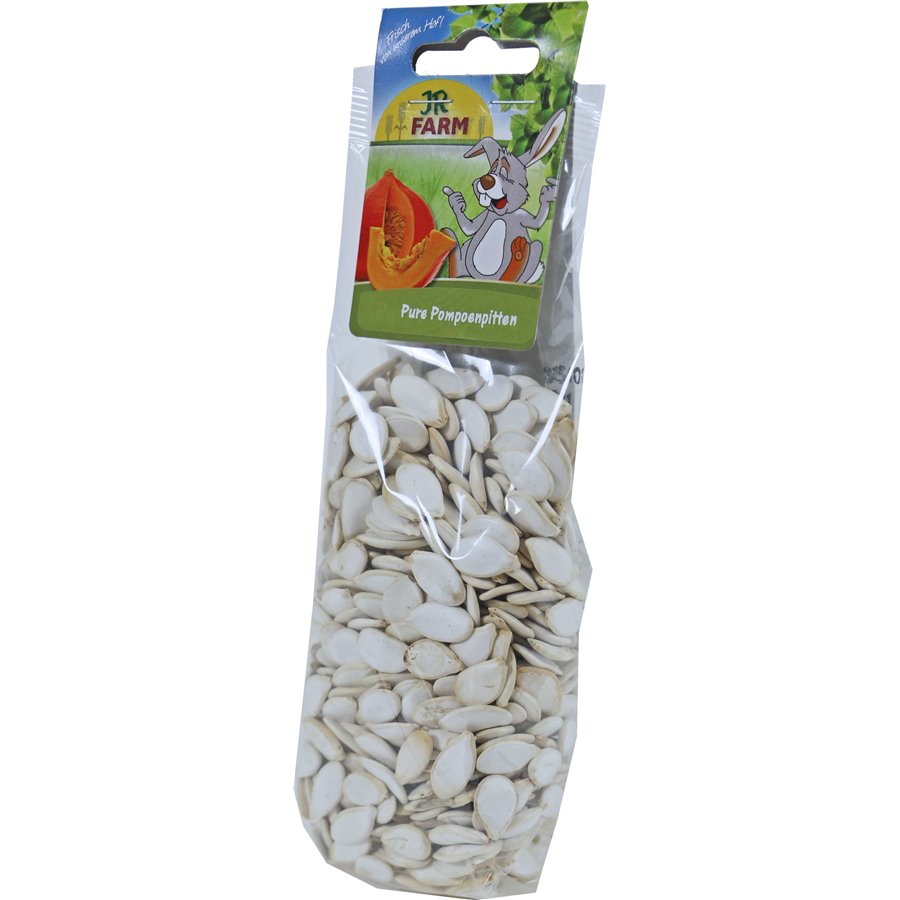 JR Farm knaagdier pure pompoenpitten, 120 gram