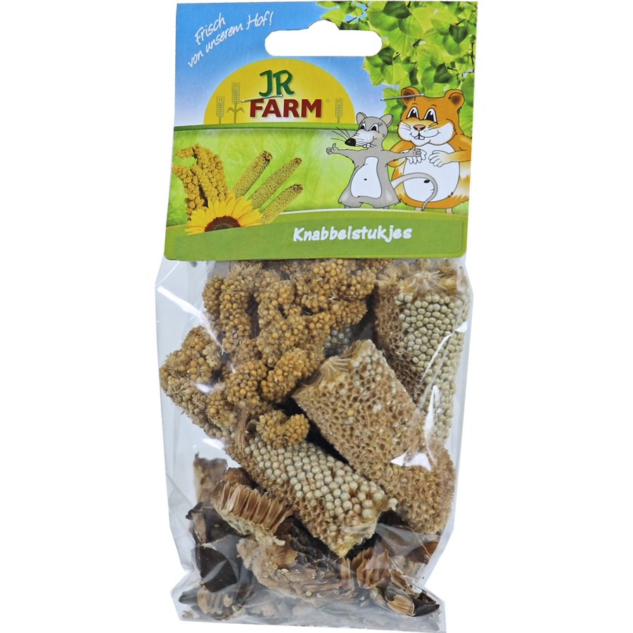 JR Farm knaagdier knabbelstukjes, 50 gram