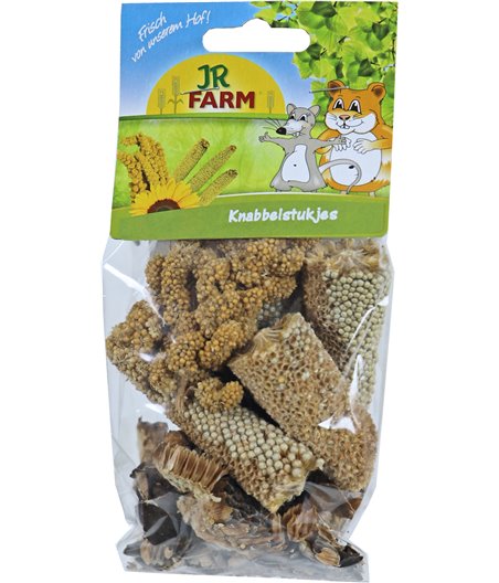 JR Farm knaagdier knabbelstukjes, 50 gram