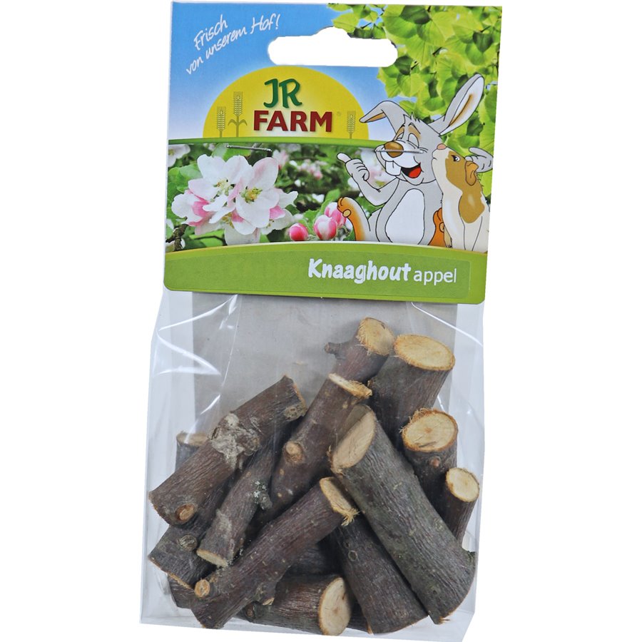 JR Farm knaagdier knaaghoutstokjes appelboom, 100 gram