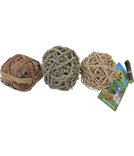 JR Farm knaagdier natuurballen trio