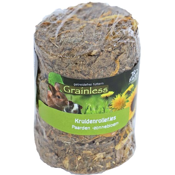 JR Farm knaagdier Grainless paardenbloem/zonnebloem rol