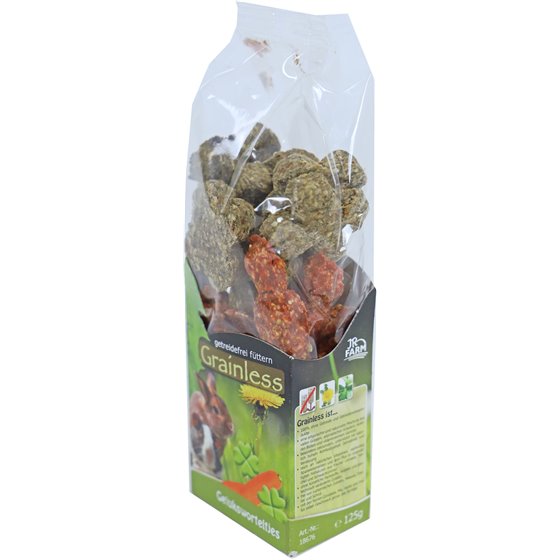 JR Farm knaagdier Grainless gelukswortel, 125 gram