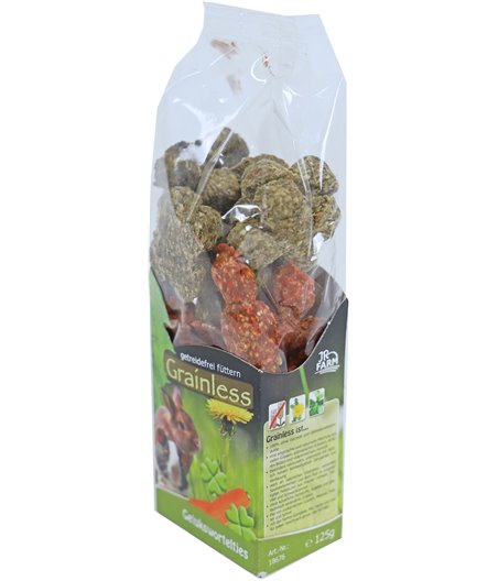 JR Farm knaagdier Grainless gelukswortel, 125 gram