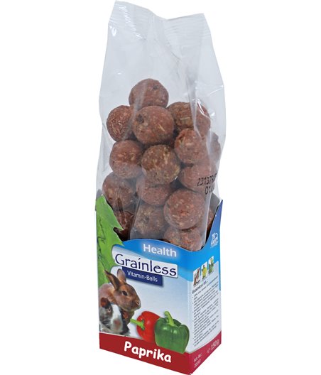 JR Farm knaagdier Grainless vitaminebal paprika, 150 gram