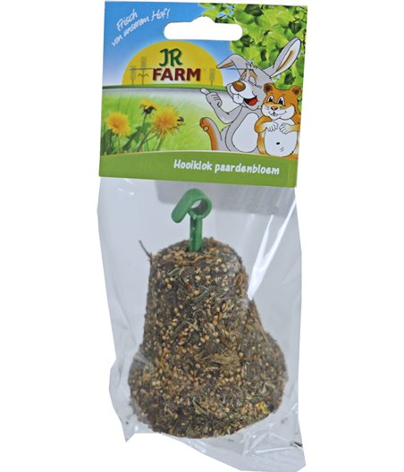 JR Farm knaagdier hooiklok paardenbloem, 125 gram
