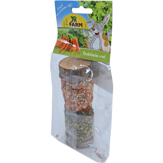 JR Farm knaagdier dubbele rol, 160 gram