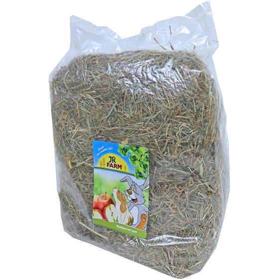 JR Farm knaagdier weidehooi met appel, 500 gram